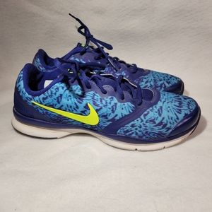 Nike In Season TR 4 Athletic Running Shoe Womens Size 10 684899-405 Blue White.